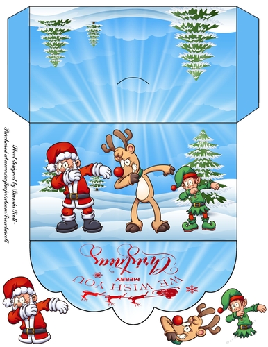 Christmas Money Wallet