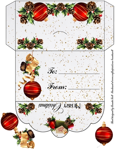 Christmas Money Wallet or Gift Card Holder 2