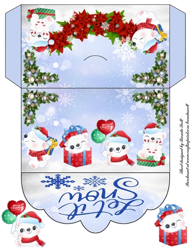 Christmas Money Wallet or Gift Card Holder 3