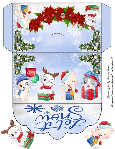 Christmas Money Wallet or Gift Card Holder 4