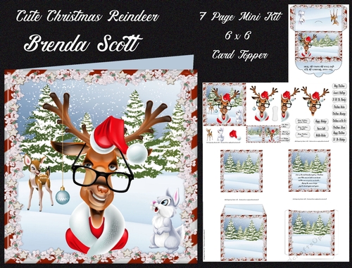 Cute Christmas Reindeer