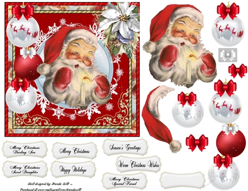 Vintage Santa