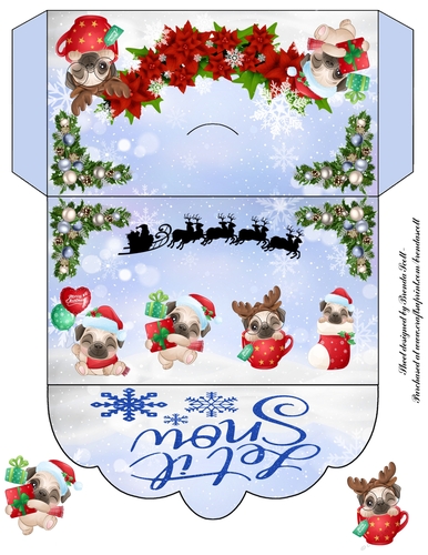 Christmas Money Wallet or Gift Card Holder 8