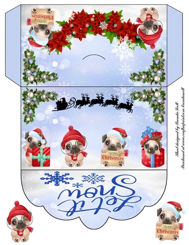 Christmas Money Wallet or Gift Card Holder 9