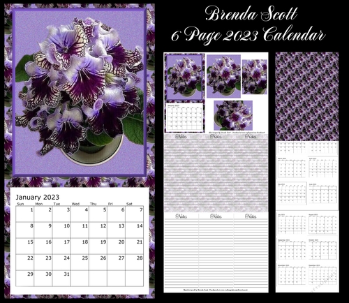Bouquet of Flowers - 2023 Calendar