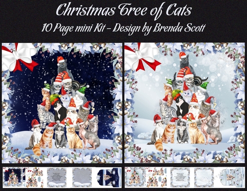 Christmas Tree Of Cats.