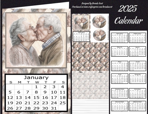 Romance Still in the Air - 2025 Calendar