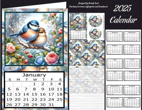 Enjoying the View 2025 Calendar