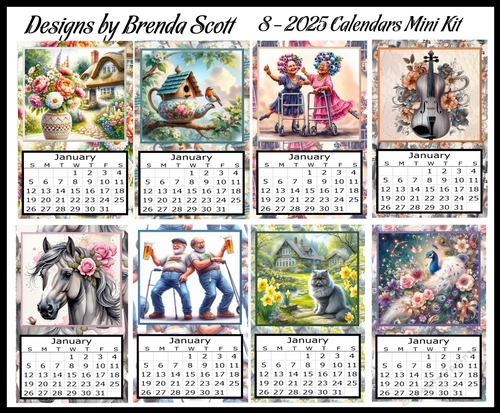 2025 Calendar Bumper kit 2