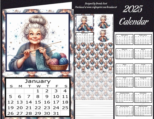 Keeping Busy - 2025 Calendar