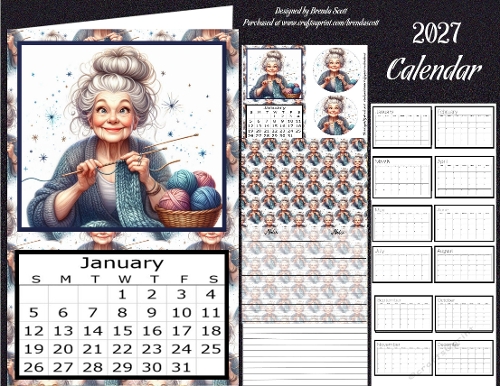 Keeping Busy 2027 Calendar