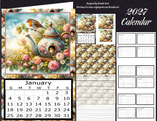 2027 Calendar 3