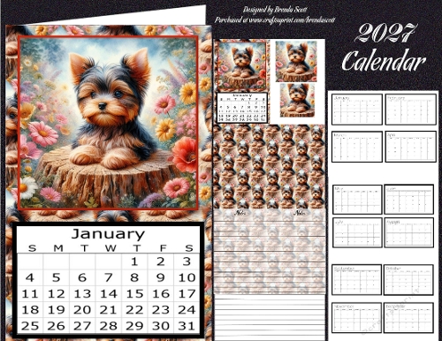 2027 Calendar 6