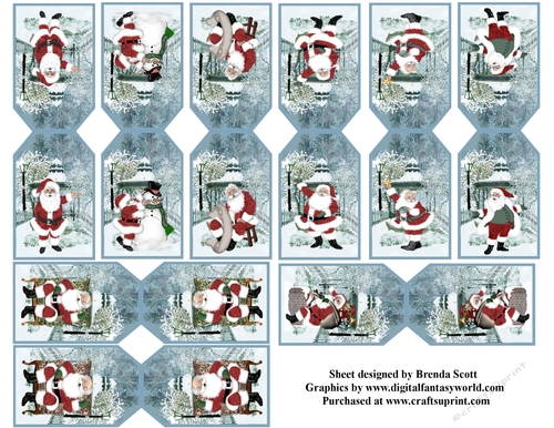 Christmas Tag set 1