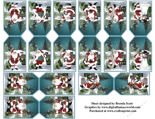 Christmas Tag set 4