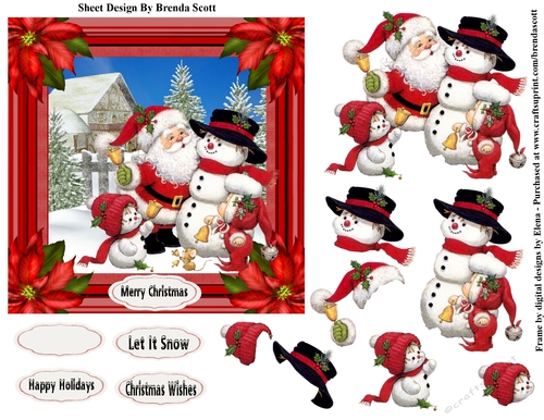 Santa and his Friends