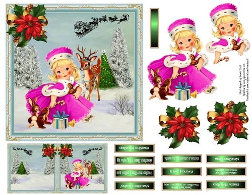 Christmas Vintage Princess