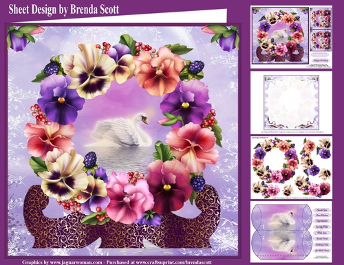Ring of Pansies 1