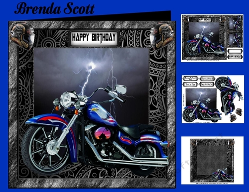Stormy Motor Bike