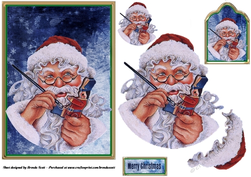 Santa Painting Toys