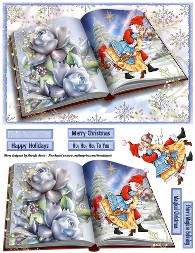 Santa Glad to see Mrs. Claus