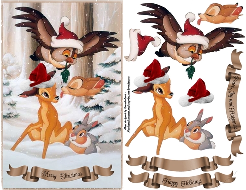 Bambi and his Merry Friends