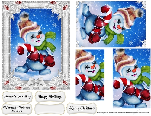 Santa Happy with his Candy Cane