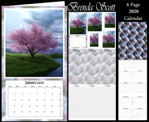Blossom Tree 2020 Calendar