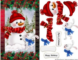 Happy Snowman 1