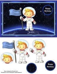 Space Birthday Boy 1