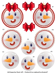 Santa Ornament 