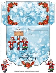 Christmas Money Wallet or Gift Card Holder 7