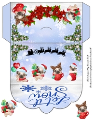 Christmas Money Wallet or Gift Card Holder 8