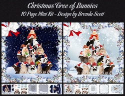 Christmas Tree Of Bunnies