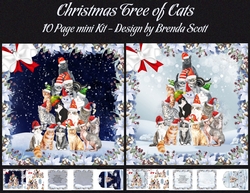 Christmas Tree Of Cats.