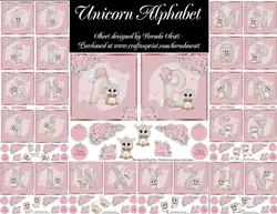 Unicorn Full Alphabet kit