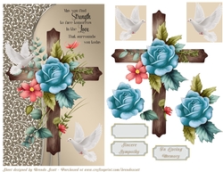 Floral Cross