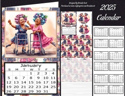 Getting Ready for a Good Time - 2025 Calendar