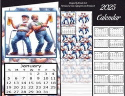 Drinking Buddies - 2025 Calendar