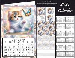 Magical Kitten - 2025 Calendar