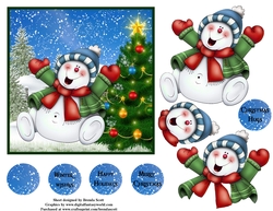 A Very Happy Snowman