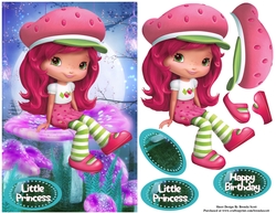 Strawberry shortcake Sitting on a Magic Mushroom