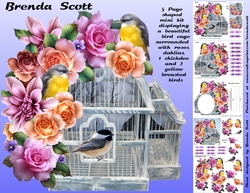 Bird Cage Shaped Card