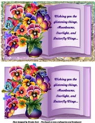 Bouquet of Pansies
