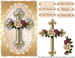 Cross and Flowers 1