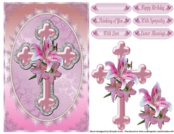 Cross and Flowers 3