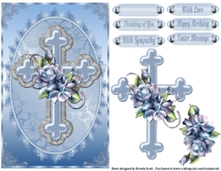 Cross and Flowers 5