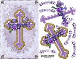 Cross and Floral 5