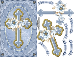Cross and Floral 6