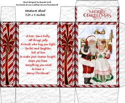 Mr. and Mrs. Claus Gift Box